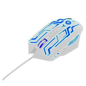 Mouse Alámbrico  VORTRED 6D LEGACY V-930587 Color blanco