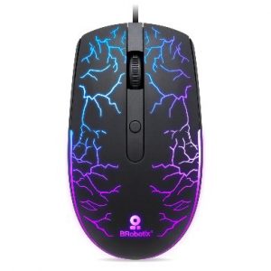 Mouse USB Iluminado RGB Storm  BROBOTIX 263946 3 botones