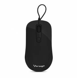 Mouse VORAGO MO-102-BK 4 botones