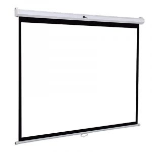 Pantalla proyección manual 100 pulgadas Qian QPG-69502 Blanco