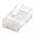 Plugs de Red CAT6 INTELLINET 502344 Transparente