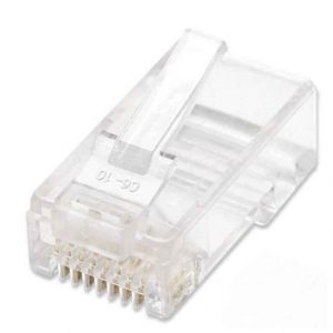 Plugs de Red CAT5E  INTELLINET 790055 Transparente