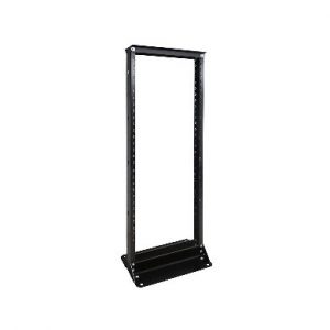 RACK 19 pulgadas 1.20 MTS (24U) C/TORNILLOS BROBOTIX 810533 Negro