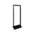 RACK 19 pulgadas 1.20 MTS (24U) C/TORNILLOS BROBOTIX 810533 Negro