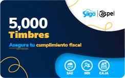 Timbres Fiscales ASPEL FACTE/5000 Electrónicos FACTE/5000 5000 timbres