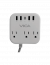 Centro Multicontactos VICA SUP USB 7P Blanco