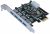 Tarjeta PCI Express USB  MANHATTAN 152891 5 Gbit/s