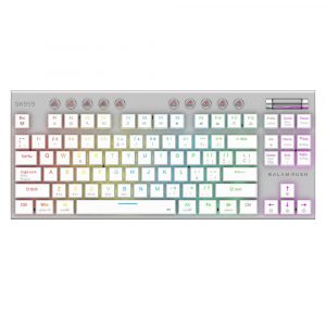 Teclados Gaming Balam Rush GK959 BR-940412 Blanco