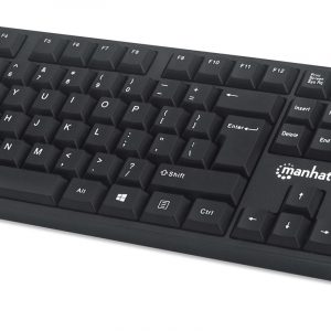 Teclado MANHATTAN 179324 Negro