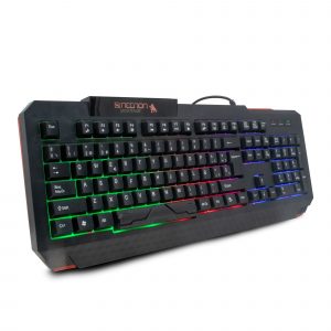 Teclado Gaming Alámbrico NECNON NGK-MINOTAUR NBGKMI25RS Negro