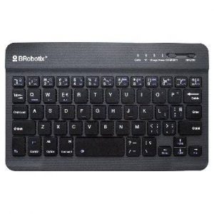 Teclado inalambrico BROBOTIX 6006436  6006436 Negro