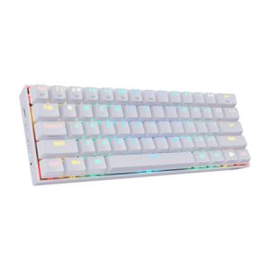 Teclado Mecánico Redragon Draconic White  K530W-RGB Blanco
