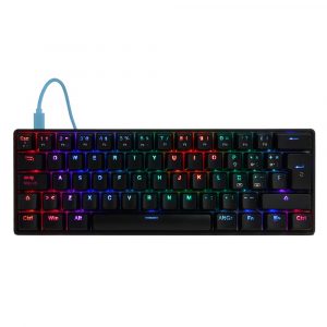 Teclado Mecánico  GAME FACTOR KBG560-BL Negro