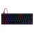 Teclado Mecánico GAME FACTOR KBG560-RD Negro