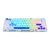 Teclados Gaming GAME FACTOR KBG800 Blanco