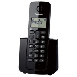Teléfono Inalámbrico Básico PANASONIC KX-TGB110MEB Negro