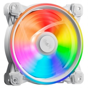 Ventilador XPG HURRICANE 120 ARGB PWM  HURRICANE120ARGBPWM-WHCWW  Blanco
