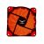 Ventilador para Gabinete Naceb Gaming NA-0920R Rojo