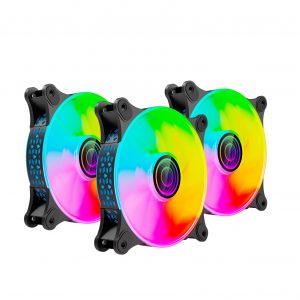 Kit de ventiladores Naceb Technology NA-0962 Negro