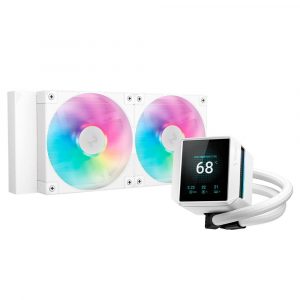 Enfriamiento y Ventilación DeepCool LX240 R-LX240-WHDSNMCP-G-1 Blanco